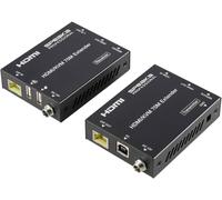SpeaKa Professional SP-11562928 1 port Set extendeur HDMI pilotable sur ordinateur 4096 x 2160 pixels noir
