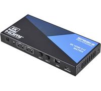 SpeaKa Professional SP-11571776 2+2 ports Switch matrice HDMI compatible avec lultra HD 7680 x 4320 pixels noir