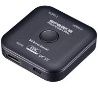 SpeaKa Professional SP-11990132 2 ports Switch HDMI UHD 8K @ 60 Hz utilisable dans les deux sens 7680 x 4320 pixels