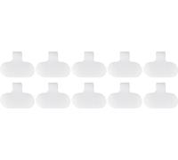 SpeaKa Professional SP-13756872 Marqueur de câble Surface de marquage: 38 x 20 mm blanc 10 pc(s)