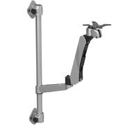 SpeaKa Professional SP-4330476 Superflex Workstation Support mural pour écran 25,4 cm (10) - 76,2 cm (30) réglable en hauteur, inclinable, mobile, rotatif