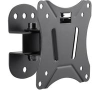 SpeaKa Professional SP-6012040 Simple Support Mural pour écran 33,0 cm (13) - 68,6 cm (27) Noir inclinable, Mobile