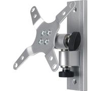 SpeaKa Professional SP-6444404 Support mural pour écran 1x 33,0 cm (13) - 76,2 cm (30) Argenté Inclinable, orientable