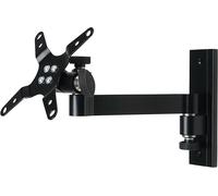 SpeaKa Professional SP-6456756 simple Support mural pour écran 33,0 cm (13\ ) - 76,2 cm (30\ ) noir inclinable, mobile