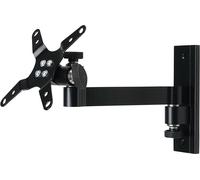 SpeaKa Professional SP-6456756 simple Support mural pour écran 33,0 cm (13) - 76,2 cm (30) noir inclinable, mobile