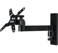 SpeaKa Professional Support mural SP-6456756 – 1 écran 13-30" noir inclinable mobile