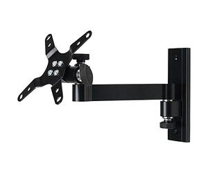 SpeaKa Professional SP-6456756 Support Mural pour écran 1 Écran(s) 33,0 cm (13) - 76,2 cm (30) Noir inclinable, Mobil