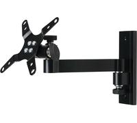 SpeaKa Professional SP-6456756 Support mural pour écran 33,0 cm (13) - 76,2 cm (30) noir inclinable, mobile