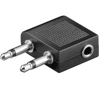 SpeaKa Professional SP-7869752 Jack audio Adaptateur Y [2x Jack mâle 3.5 mm - 1x Jack femelle 3.5 mm] noir