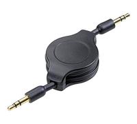 Câble de raccordement SpeaKa Professional SP-7869796 Jack audio [1x Jack mâle 3.5 mm - 1x Jack mâle 3.5 mm] 1.10 m noir avec