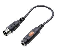 SpeaKa Professional SP-7870312 connexion DIN / Jack audio Adaptateur [1x DIN mâle 5 pôles - 1x Jack femelle 6.35 mm] noir