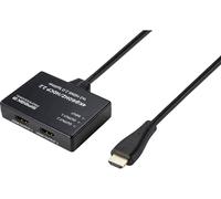 SpeaKa Professional SP-9443508 1+2 ports Répartiteur HDMI noir