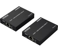 SpeaKa Professional SP-HDE-350 HDMI™ Prolongateur HDMI câble réseau RJ45 fonction KVM (clavier, souris, pavé) 150 m