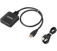 SpeaKa Professional SP-HDMIS-300 2 ports Répartiteur HDMI compatible avec l'ultra HD 7680 x 4320 pixels noir