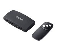 SpeaKa Professional SP-HDS-200 3 ports Switch HDMI avec télécommande UHD 8K @ 60 Hz, UHD 4K @ 120 Hz