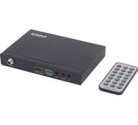 SpeaKa Professional SP-HDS-QMV100 4 ports HDMI Quad Multi-Viewer avec télécommande Full HD 1080p @ 6