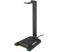 Support pour casque - SpeaKa Professional - SP-HPS-320 - Éclairage RVB - USB 2.0 - Son virtuel 7.1