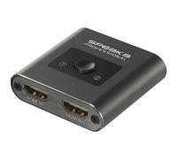 SpeaKa Professional SP-HSW-231 2 ports Switch HDMI UHD 8K @ 60 Hz, UHD 4K @ 120 Hz