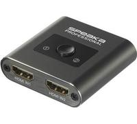 SpeaKa Professional SP-HSW-231 Commutateur HDMI 2 ports Compatible Ultra HD 7680 x 4320 pixels (SP-10461500)