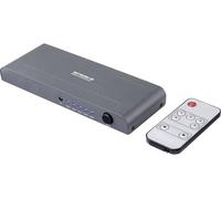 SpeaKa Professional SP-HSW-250 5 ports Switch HDMI UHD 4K @ 60 Hz