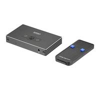 SpeaKa Professional SP-HSW-300 2 Ports Switch HDMI UHD 8K @ 60 Hz, UHD 4K @ 120 Hz