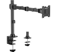 SpeaKa Professional Support de table pour écran SP-MM-211 1 Écran(s) 43,2 cm (17\ ) - 124,5 cm (49\ ) noir réglable en hauteur