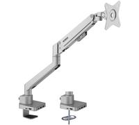 SpeaKa Professional SP-MM-600 Support de table pour écran 1 Écran(s) 43,2 cm (17) - 81,3 cm (32) argent rotatif, inclinable, réglable en hauteur, mobile