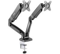 SpeaKa Professional SP-MM-910 x2 Support d'écran 43,2 cm (17\ ) - 81,3 cm (32\ ) technologie à gaz comprimé, inclinable, pivotable