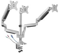 SpeaKa Professional SP-MM-940 Support d'écran 33,0 cm (13\ ) - 81,3 cm (32\ ) technologie à gaz comprimé, ports USB/audio intégrés