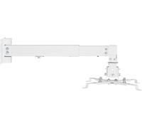 SpeaKa Professional SP-PWM-101 Support mural pour projecteur rotatif Distance entre les murs (max.): 600 mm blanc