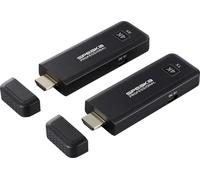 SpeaKa Professional SP-TR-450 Set de transmission sans fil HDMI 50 m 2.4 GHz, 5 GHz 3840 x 2160 Pixe