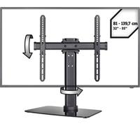 SpeaKa Professional SP-TT-05 Pied pour TV 81,3 cm (32\ ) - 139,7 cm (55\ ) inclinable, mobile, réglable en hauteur