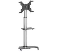 SpeaKa Professional SP-TVC-500 Chariot TV réglable en hauteur 94,0 cm (37) - 203,2 cm (80) support sur pied , réglabl