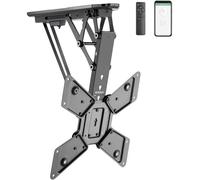 SpeaKa Professional Support TV Plafond SP-TVCM-510 Inclinable Télécommande 30 kg