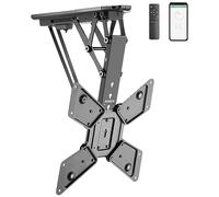 Support TV Plafond - SPEAKA PROFESSIONAL - SP-TVCM-510 - Inclinable - Télécommande - 30 kg