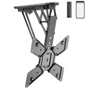 SpeaKa Professional SP-TVCM-510 Support TV pour plafond rabattable, avec télécommande 58,4 cm (23\ ) - 139,7 cm (55\ ) avec