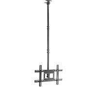 SpeaKa Professional SP-TVCM-540 Support TV pour plafond 94,0 cm (37) - 203,2 cm (80) inclinable, mobile, réglable en hauteur