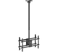 SpeaKa Professional SP-TVCM-550 Support TV pour plafond 109,2 cm (43) - 218,4 cm (86”) inclinable, mobile, réglable en