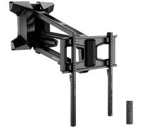SpeaKa Professional SP-TVM-900 Support mural TV conçu pour TV incurvées, avec télécommande 94,0 cm (37\ ) - 177,8 cm (70\ ) avec