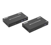 SpeaKa Professional SP-USBE-830 7+2 ports Extendeur KVM pilotable sur ordinateur noir