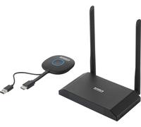 SpeaKa Professional SP-VShare Système de présentation sans fil 4K UHD Multi Viewer 4x, fonction tableau blanc numérique