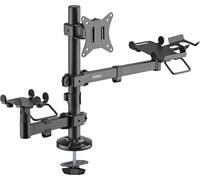 SpeaKa Professional Support de table pour écran SP-POS-200 1 Écran(s) 43,2 cm (17) - 81,3 cm (32) noir support pour terminal POS + imprimante, inclinable,