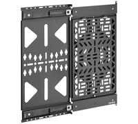SpeaKa Professional Support Mural pour appareils AV dans Un tiroir Adapté pour série (Support): Universel Noir Mat