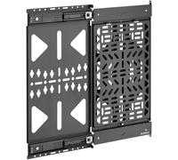SpeaKa Professional Support mural pour appareils AV dans un tiroir Adapté pour série (support): Universel noir mat