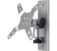 SpeaKa Professional Support mural pour écran SP-6444404 1 Écran(s) 33,0 cm (13\ ) - 76,2 cm (30\ ) argent inclinable, mobile