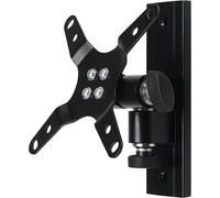 SpeaKa Professional SP-6444408 simple Support mural pour écran 33,0 cm (13\ ) - 76,2 cm (30\ ) noir inclinable, mobile