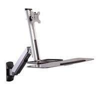 Support mural pour écran SpeaKa Professional SP-MM-705 33,0 cm (13) - 81,3 cm (32) réglable en hauteur, inclinable, mobile, rotatif