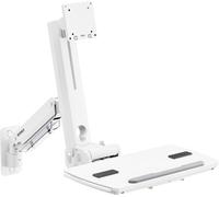 SpeaKa Professional Support mural pour écran SP-MM-951 1 Écran(s) 43,2 cm (17\ ) - 124,5 cm (49\ ) noir réglable en hauteur, mobile