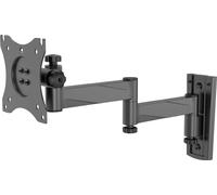 SpeaKa Professional SP-WMM-202S Support mural pour écran 33,0 cm (13) - 76,2 cm (30) noir inclinable, mobile