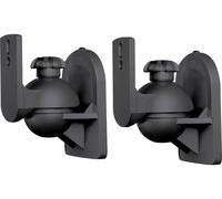 SpeaKa Professional Support mural pour haut-parleur inclinable, mobile Distance entre les murs (max.): 6.4 cm noir 1 paire(s)